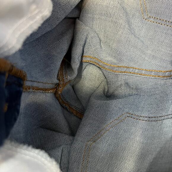 Madewell Jeans Women's 25 (2) Blue 10" High Rise Skinny Crop Button Fly Normcore - Picture 8 of 13